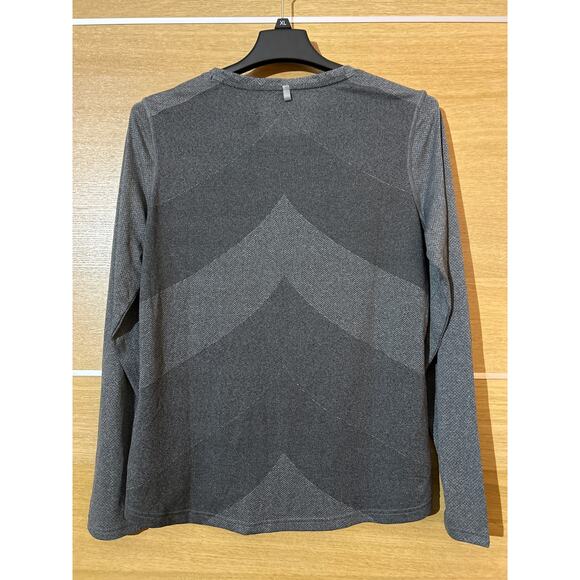 Danskin Now Dri More Pullover Sz XL (16-18) Grey Long Sleeve Scoop Neck NWT - Picture 1 of 6